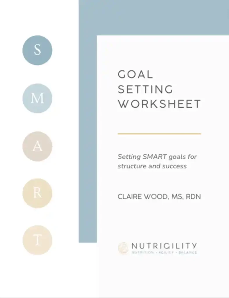 Printable Goal Setting Worksheet